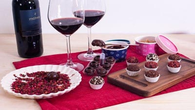 Wine And Chocolate Team Building Event
