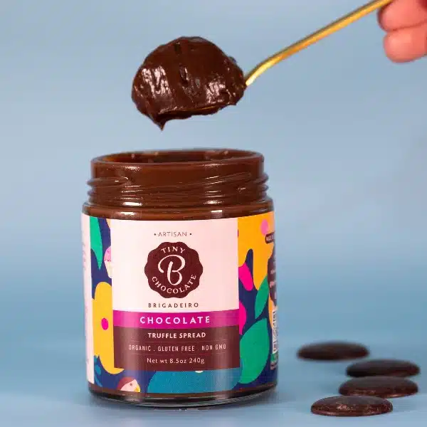 dark chocolate spread brigadeiro chocolate