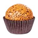 brazilian coffee dark chocolate brigadeiro truffle