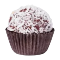 coconut dark chocolate brigadeiro coconut dark chocolate brigadeiro