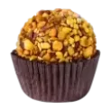 pistachio dark chocolate brigadeiro truffle